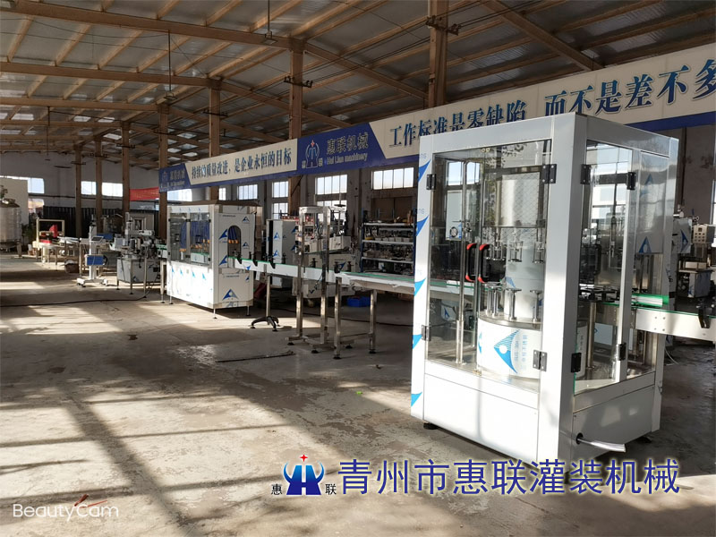 食用油灌裝生產(chǎn)線