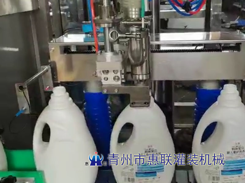 全自動果蔬清洗劑灌裝機 全自動果蔬清洗劑灌裝機