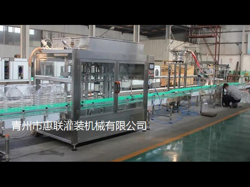 桶裝食用油灌裝生產(chǎn)線