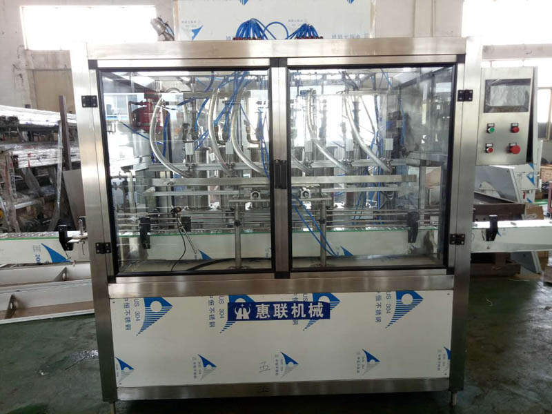 6頭伺服食用油灌裝機