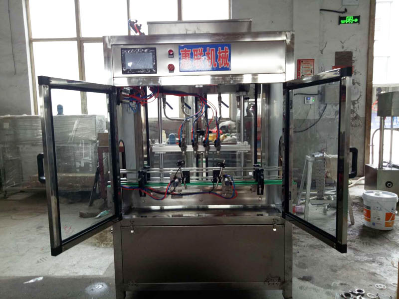 4頭免洗洗手液灌裝機